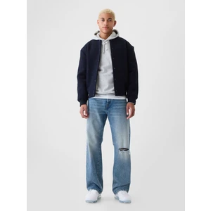 Erkek Mavi %100 Organik Pamuk '90s Loose Washwell Jean Pantolon