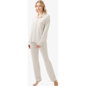 Kadın Pijama Takımı 51960 - Baskılı