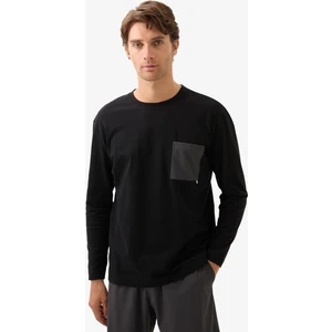 Erkek T-Shirt 40841 - Siyah