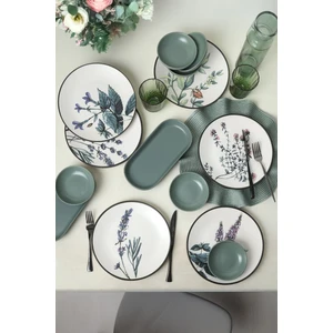 Çiçek Bahçesi Kahvaltı Takımı 14 Parça 6 Kişilik