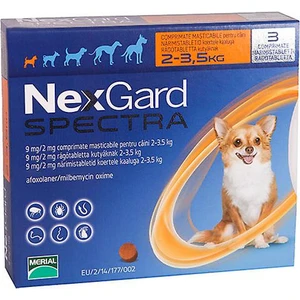 Nexgar Spectra Xs (2-3.5 Kg) Köpekler Için 1 Kutu