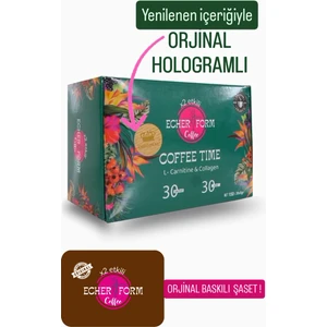 Echer Form X2 Etkili Orjinal Kahve 30 Lu Paket