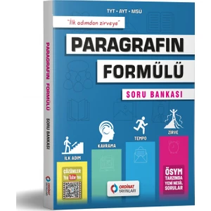 Ordinat Yayınları Paragrafın Formülü - Paragraf Soru Bankası