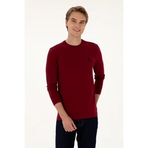 U.s. Polo Assn. Erkek Bordo Sweatshirt 50307762-VR014