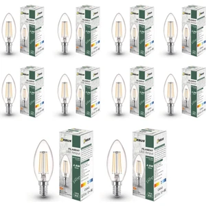 Bcb3 4W E14 LED Ampul Clear Beyaz Işık 400LM  10LU