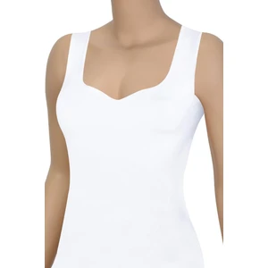 Kadın Atlet Kalın Askılı Kalp Yaka (%96 Pamuk - %4 Elastan)