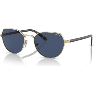 4242S 280/80 53 Hailey Kadın Gold Geometrik Çerçeve Güneş Gözlüğü