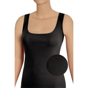 Kadın Atlet Kalın Askılı Fitilli U Yaka (%96 Pamuk - %4 Elastan)