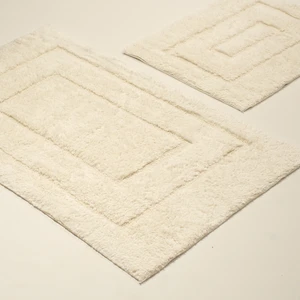 2'li Banyo Paspas Takımı Ekru Hann Frames