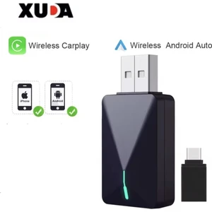 Xuda Carplay Android+Apple İphone ios Uyumlu Bluetooth+Wifi Otomatik Tak ve Çalıştır Orijinal Carplay Minik Yeni Nesil Son Teknoloji