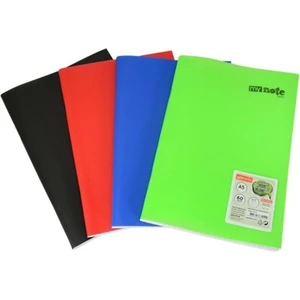 Mynote 60 Yaprak A4 Çizgili Defter Pp Kapak Karışık - 2 Adet