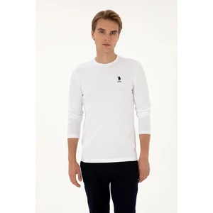 U.s. Polo Assn. Erkek Beyaz Sweatshirt 50307762-VR013