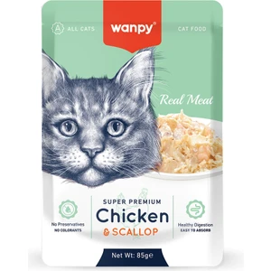 85 gr Pouch Tavuklu & Deniz Taraklı Yaş Kedi Maması