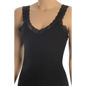 Kadın Atlet Omuz Dantelli (%96 Pamuk - %4 Elastan)