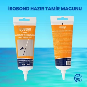 Isobond Hazır Tamir ve Dolgu Macunu 330 gr Beyaz