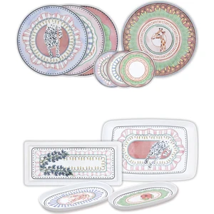 The Mia Spring Kahvaltı Takımı 6 Kişilik 19 Parça Set 1