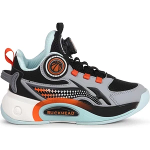 Pick Çocuk Spor Ayakkabı - Siyah Gri BUCK3057-020