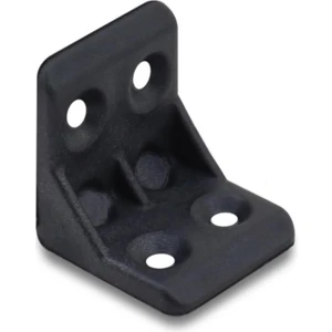 Plastik L Köşe Bağlantı Aparatı, L Plastik Gönye Köşebent Siyah 25 Adet