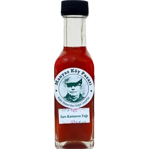 Manyas Köy Pazarı Doğal Ev Yapımı Sarı Kantaron Yağı 100 ml Şişe