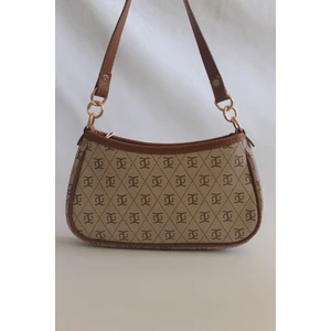 Wiel Monogram Taba Baget ve Çapraz Çanta