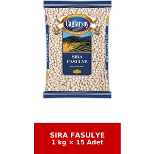 Organik Kuru Fasulye 1 kg x 15 Adet