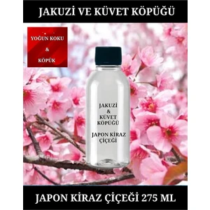 Japon Kiraz Çiçeği Kokulu Aromaterapi Jakuzi & Küvet Köpüğü Banyo Duş Köpüğü 275 Ml.