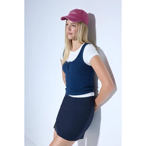 Coool Fitted Düğmeli Yaka Fitilli Kaşkorse Atlet F0001AX25SM