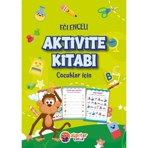 Eğlenceli Aktivite Kitabı | 4-7 Yaş Çocuklar Için Etkinlikler ve Bulmacalar