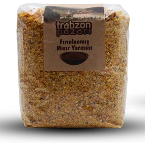Trabzon Pazarı Ata Tohum Fırınlanmış Mısır Yarması 900 gr