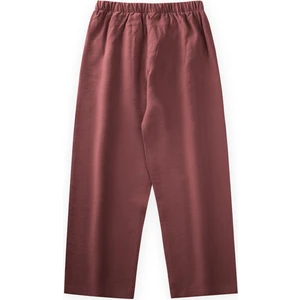 Mevsimlik Modal Pantolon 8-12 Yaş Bordo