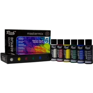 master mix 60 cc akrilik set 6 lı 11406