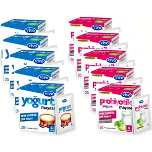 5 Adet Probiyotik 5 Adet Yoğurt Mayası