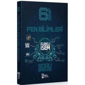 İSEM Yayıncılık 6. Sınıf Farklı İsem Fen Bilimleri Soru Bankası