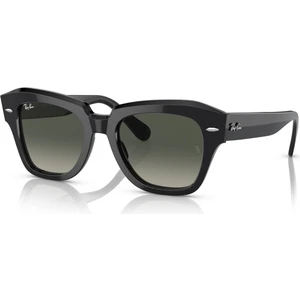 State Street Unisex Siyah Güneş Gözlüğü Rb 2186 901/71 49