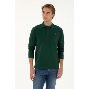 U.s. Polo Assn. Erkek Koyu Yeşil Sweatshirt 50313772-VR079