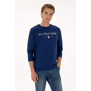 U.s. Polo Assn. Erkek Indigo Sweatshirt 50313743-VR028