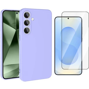 Samsung Galaxy A56 Uyumlu Kılıf Vendas Mara Lansman Kapak + Cam Ekran Koruyucu