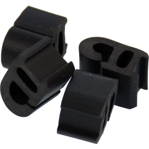 Esty ACO5335B01,ARÇELIK STOC828G,SIEMENS HB557JYW0T Uyumlu Ocak Izgara Lastik Seti - 4'lü