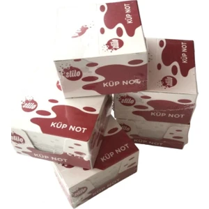 Küp Blok Beyaz ( 9 * 9 Cm) ( 5 Adet )