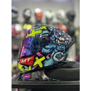 Braker Crazy Teddy Şeffaf (+1 Iridyum Vizör)