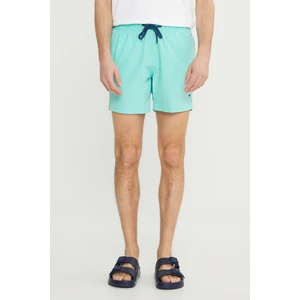 Altınyıldız Classics Erkek Mint Standart Fit Normal Kesim Hızlı Kuruyan Yan Cepli Desenli Mayo