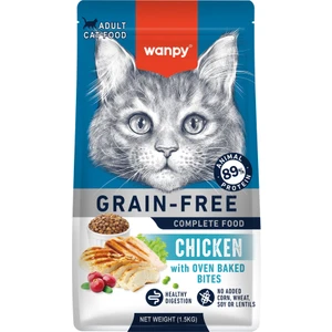 With Oven Baked Bites Tavuklu Tahılsız Yetişkin Kedi Maması 1,5 kg