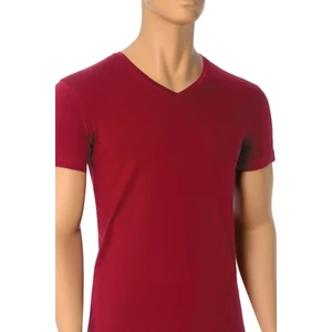 Erkek T-Shirt V Yaka Modal (%47 Modal - %47 Pamuk - %6 Elastan)