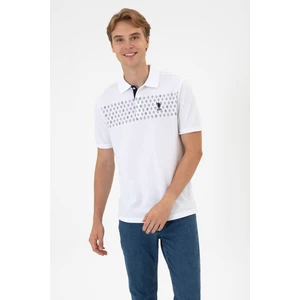 U.s. Polo Assn. Erkek Beyaz Tişört 50306798-VR013