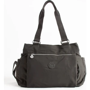 Kadın 5 Gözlü Suya Dayanıklı Saten Kumaş Ayarlanabilir Çapraz Askılı El ve Omuz Çantası