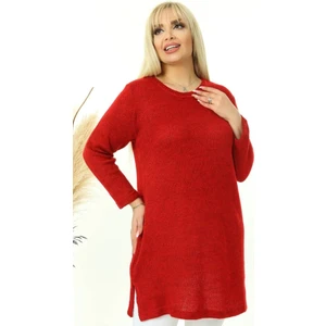 Kadın Büyük Beden Triko Tunik