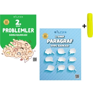 Bilfen Yayıncılık 2.sınıf Problem ve Paragraf Soru Bankası Yeni Ürün