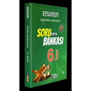 Ddy Yayınları 6.sınıf Din Kültürü ve Ahlak Bilgisi Efsane Yeni Nesil Soru Bankası