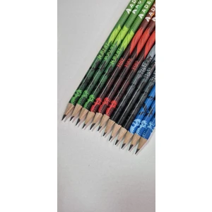 Ejderhalar Modeli 12 Adet Kurşun Kalem 2b