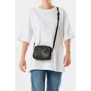 Locha Damgalı Uzun Sap Suni Deri Çapraz Canta